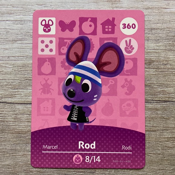 Genuine Animal Crossing Amiibo Card Rod - Picture 1 of 5